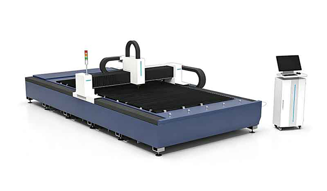 Máy cắt laser sợi nền tảng đơn