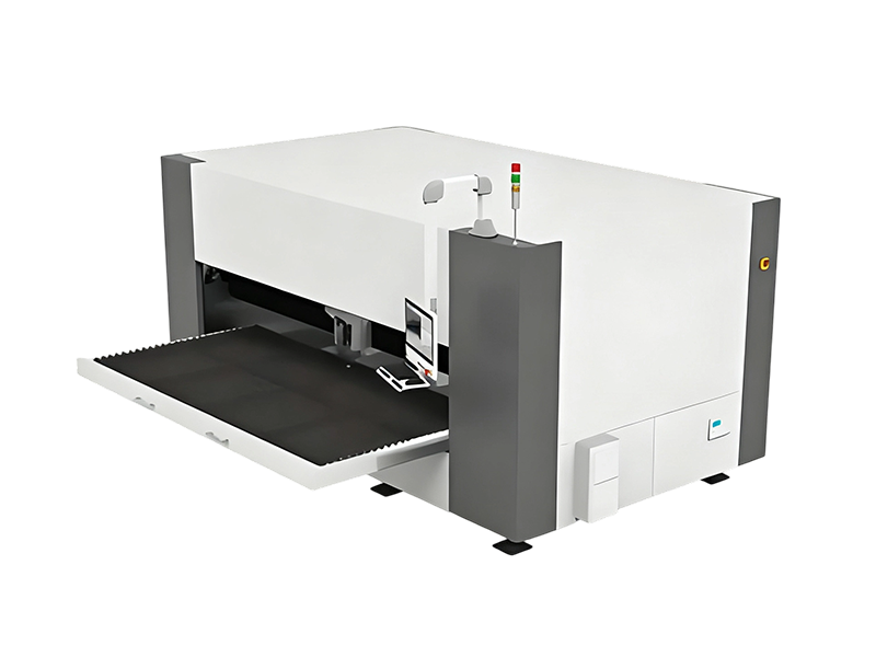 Máy cắt laser nền tảng đơn kéo ra